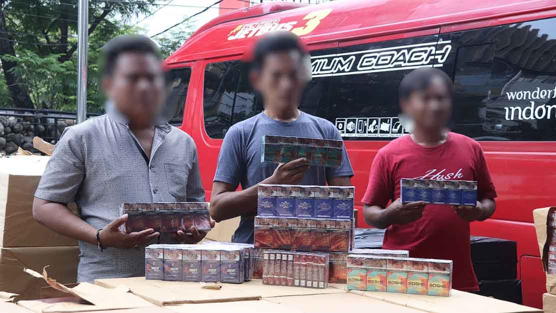 Bea Cukai Jateng DIY Amankan 48,5 Juta Rokok Ilegal di Triwulan I
