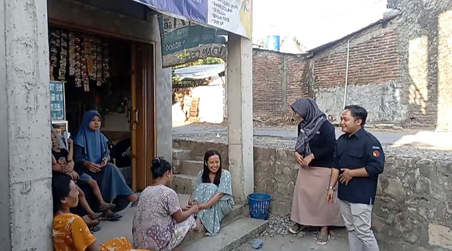 Pastikan Hak Pilih Warga, Bawaslu Pati Coklit di Desa Terpencil
