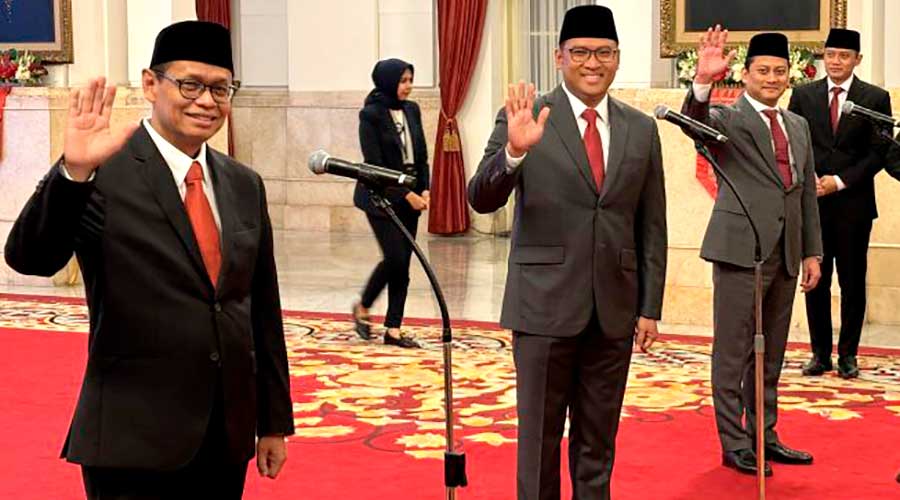 Jokowi Lantik Keponakan Prabowo Jadi Wakil Menteri Keuangan