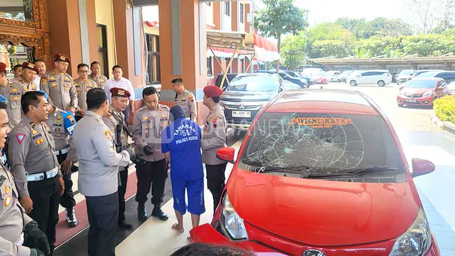 Begini Kronologi Kejar-Kejaran Mobil Calya dengan Polisi di Kudus