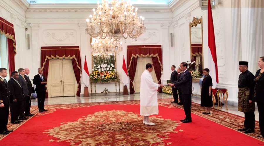 Jokowi Terima Surat Kepercayaan dari Sepuluh Dubes Negara Sahabat