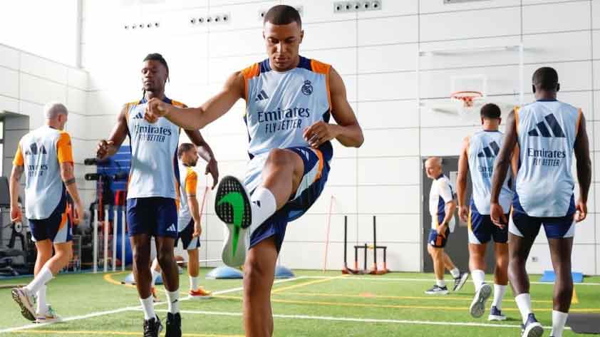Mbappe dan Bellingham Mulai Berlatih di Real Madrid