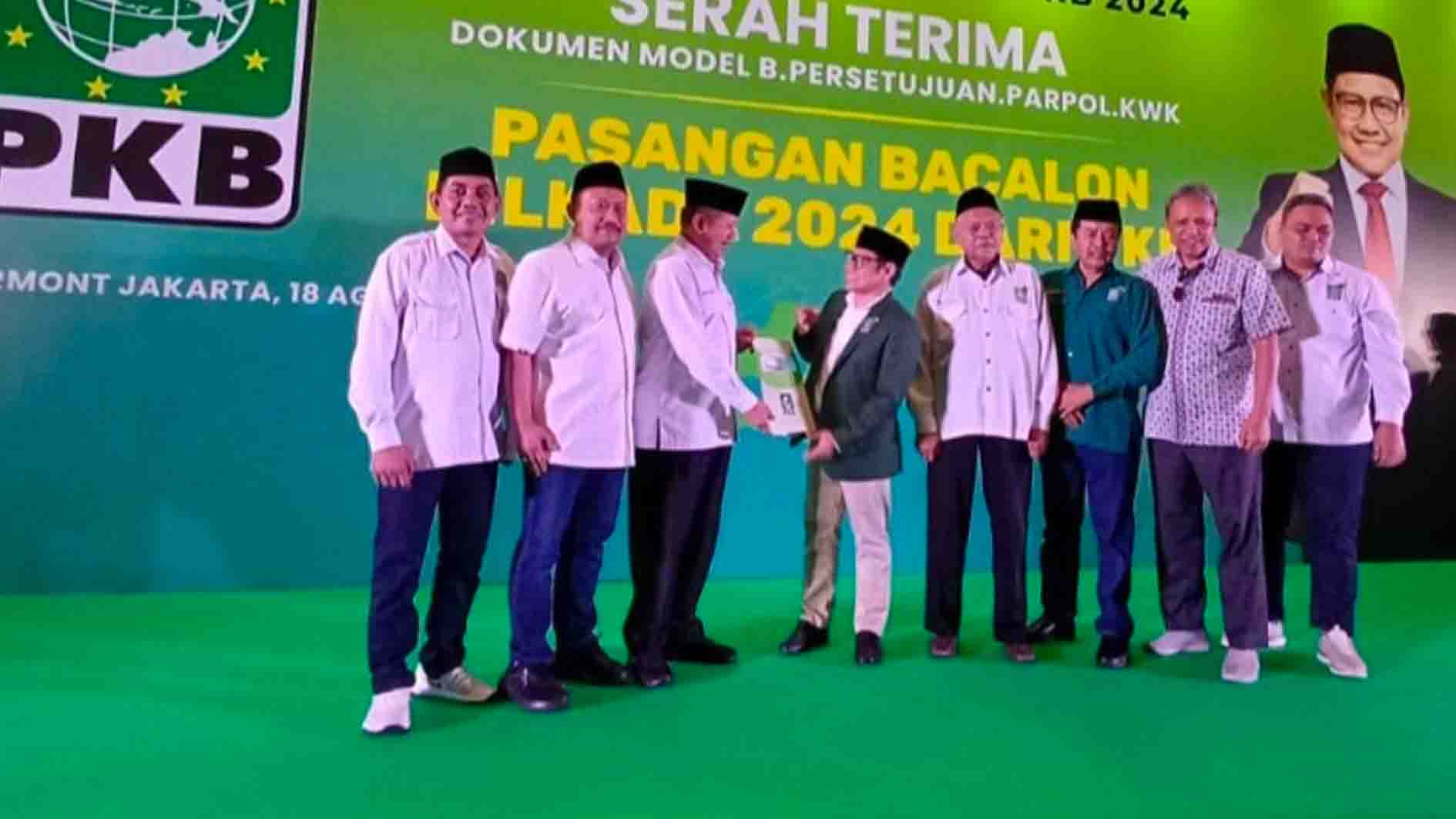 Pilkada Grobogan 2024: Pasangan Bambang-Catur Dapat Rekom dari DPP PKB