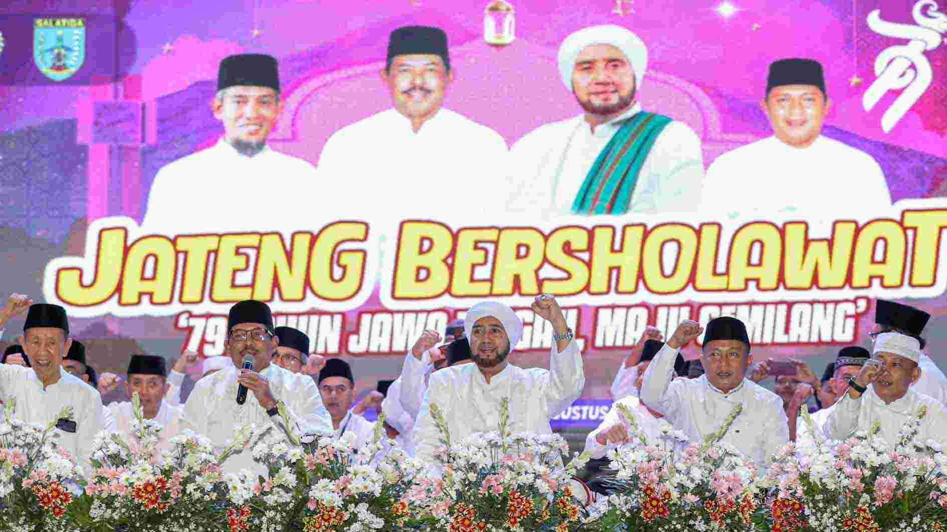 Jateng Bersholawat, Habib Syech: Jauhi Judi Online dan Narkoba