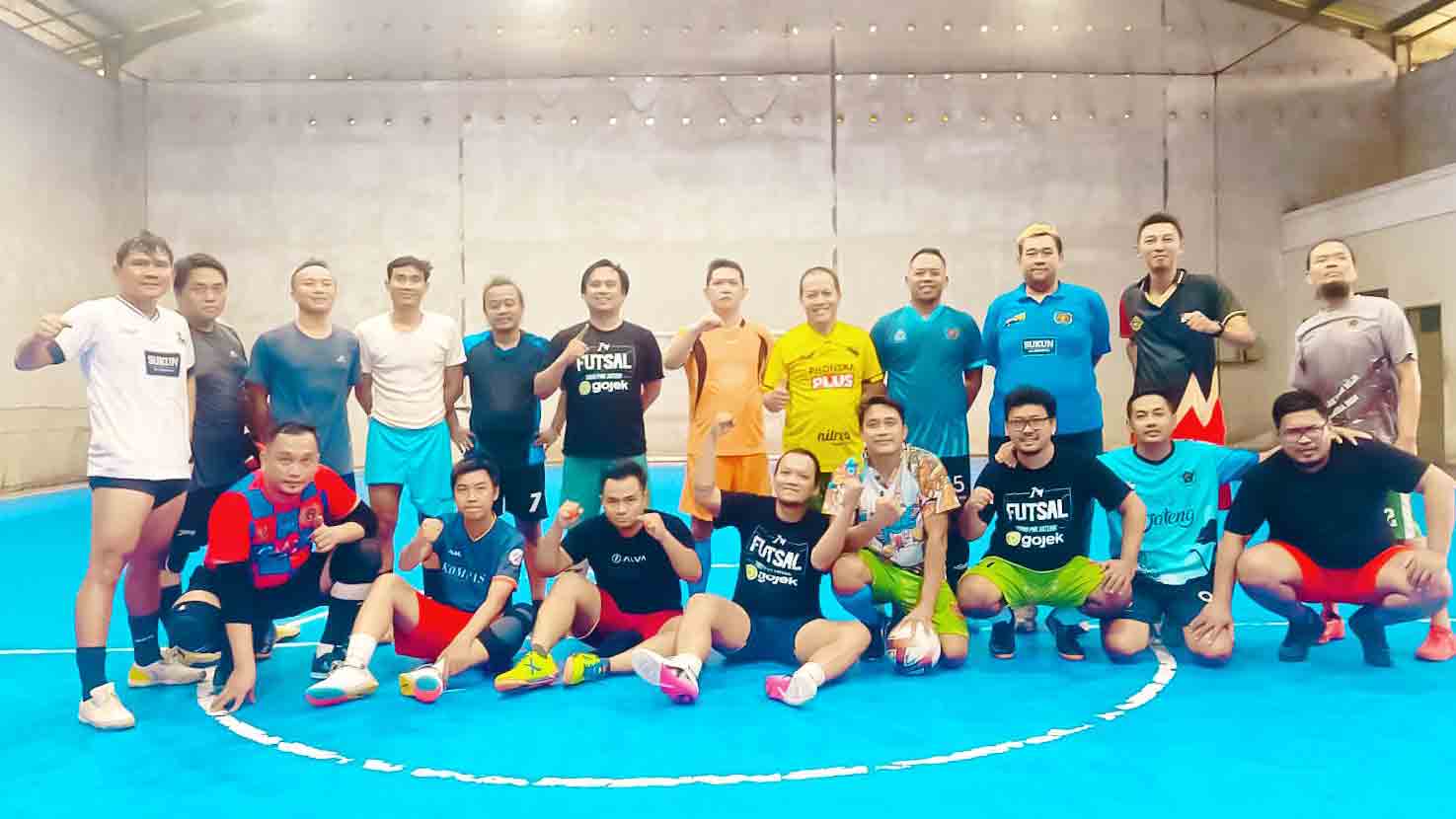 Tim Futsal Siwo PWI Jateng Lakukan Persiapan Terakhir