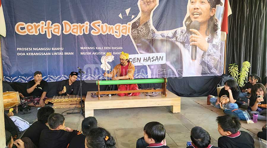 Pementasan Wayang Kali di Kudus, Angkat Tema Kelestarian Lingkungan