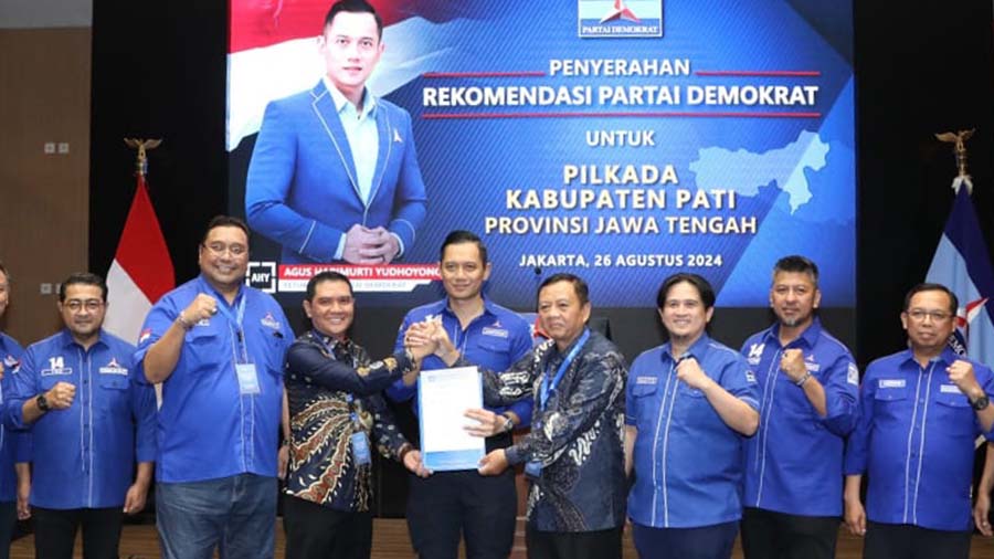 Demokrat Bocorkan Koalisi Wahyu-Suharyono di Pilkada Pati: Ada PDIP