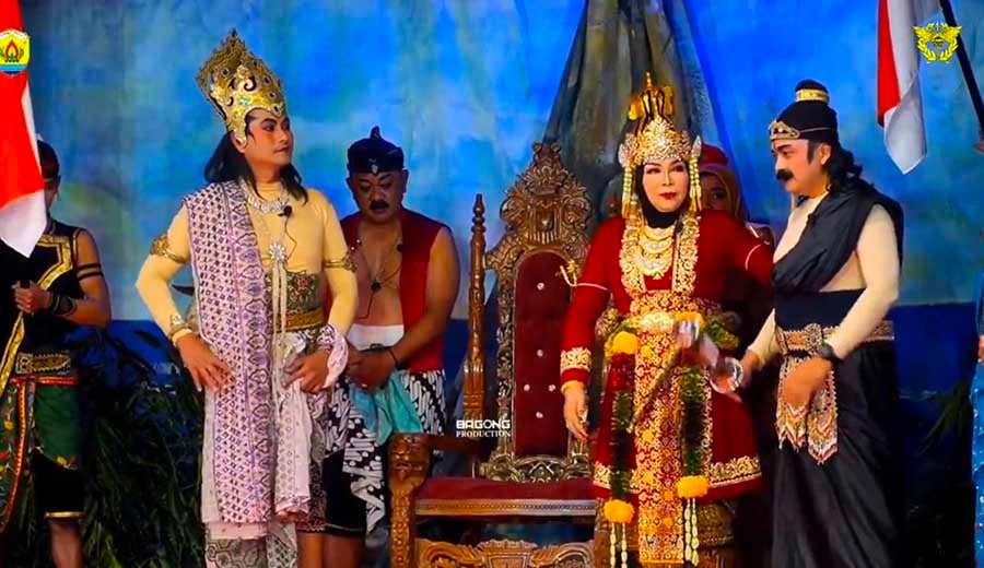 Pentas Ketoprak Forkopimda Grobogan Undang Gelak Tawa, Ini Gegaranya