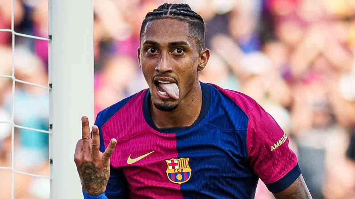 Barcelona Menang Empat Kali Beruntun, Raphinha Sindir Madrid
