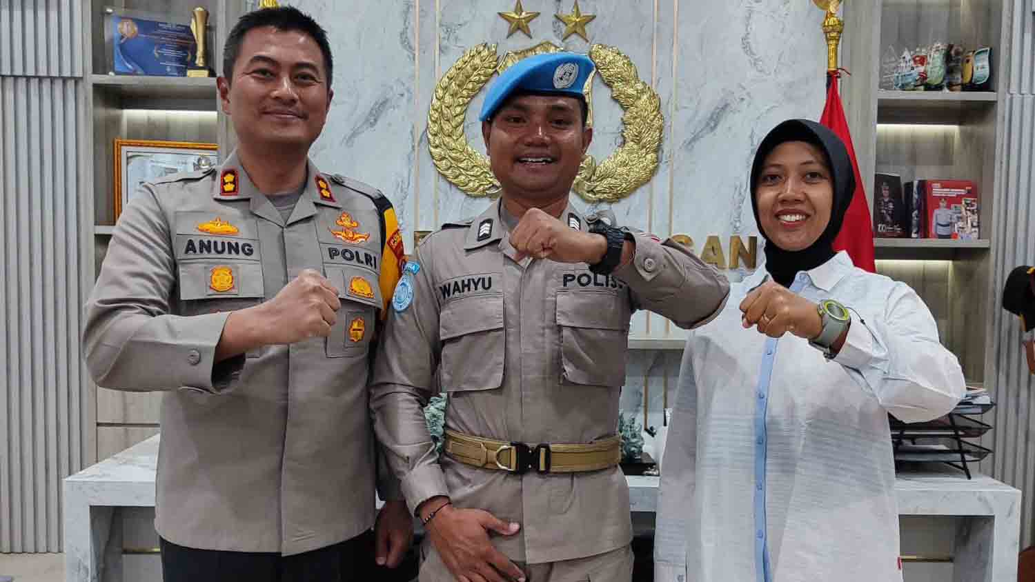 Personel Polres Grobogan Ikut Misi Perdamaian PBB di Afrika