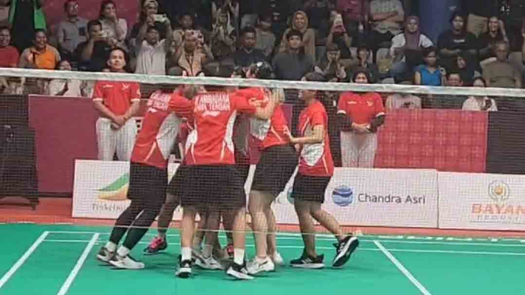 Tim Bulutangkis Putri Jateng Rebut Medali Emas di PON XXI Aceh-Sumut