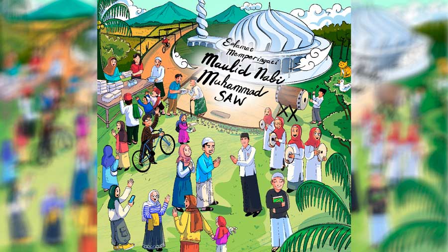 Maulid Nabi, Jokowi Ajak Masyarakat Teladani Kehidupan Rasulullah