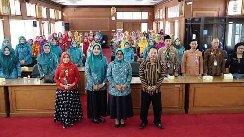 Tim Penggerak PKK Pati Sosialisasi Makanan Sehat untuk Anak Didik