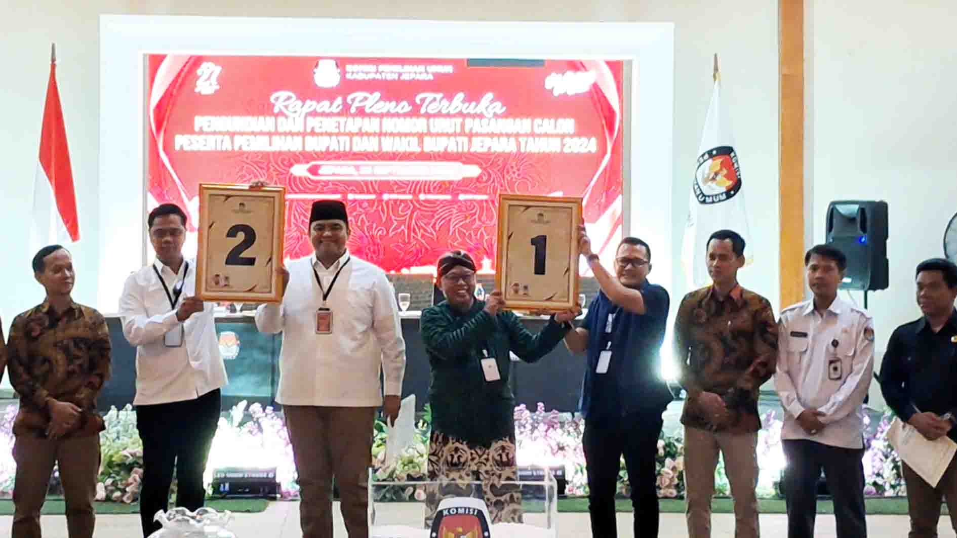 Dua Paslon di Pilkada Jepara Adu Kuat Mesin Pemenangan