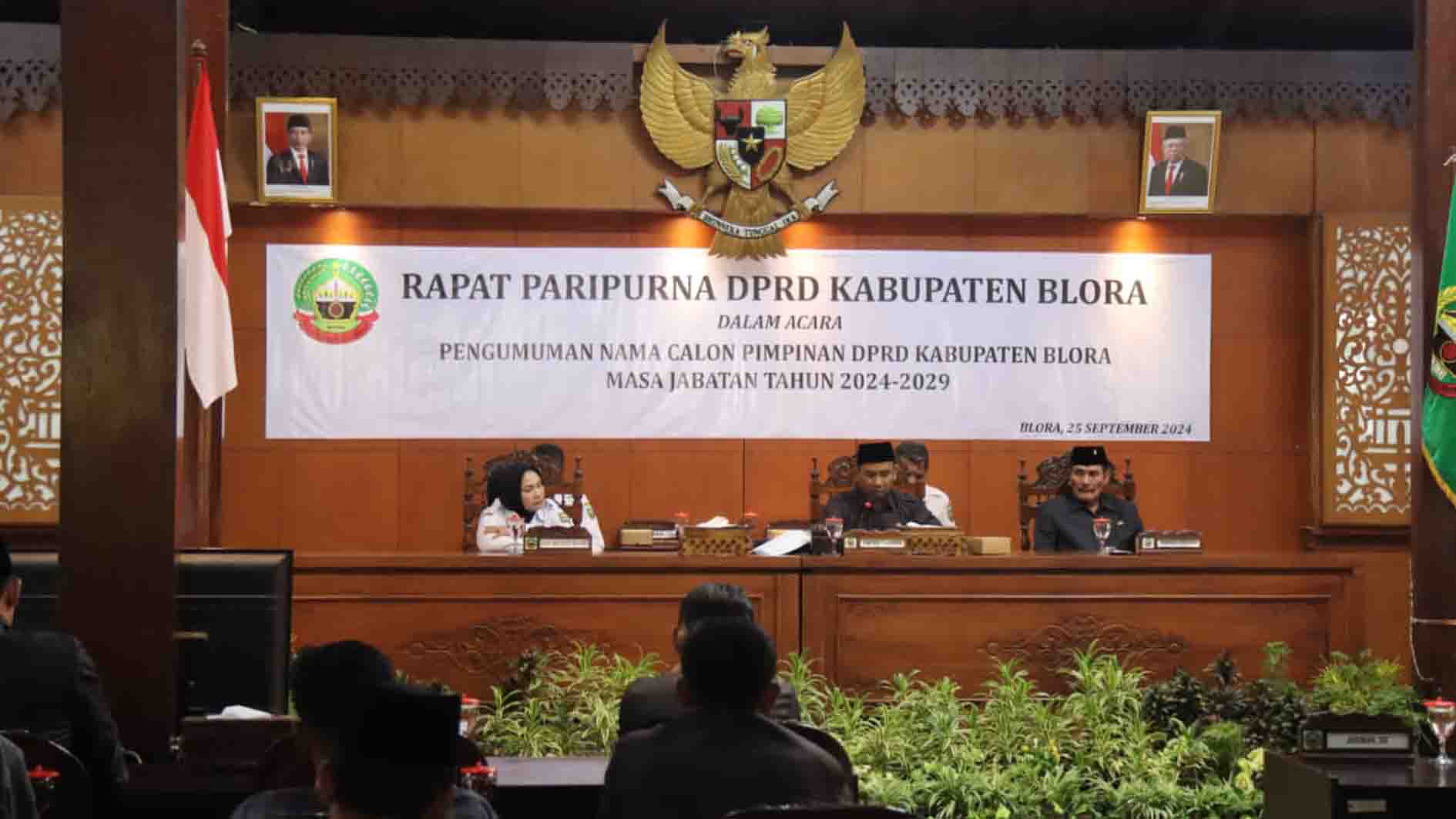 Mustopa Resmi Jadi Ketua DPRD Blora Periode 2024-2029