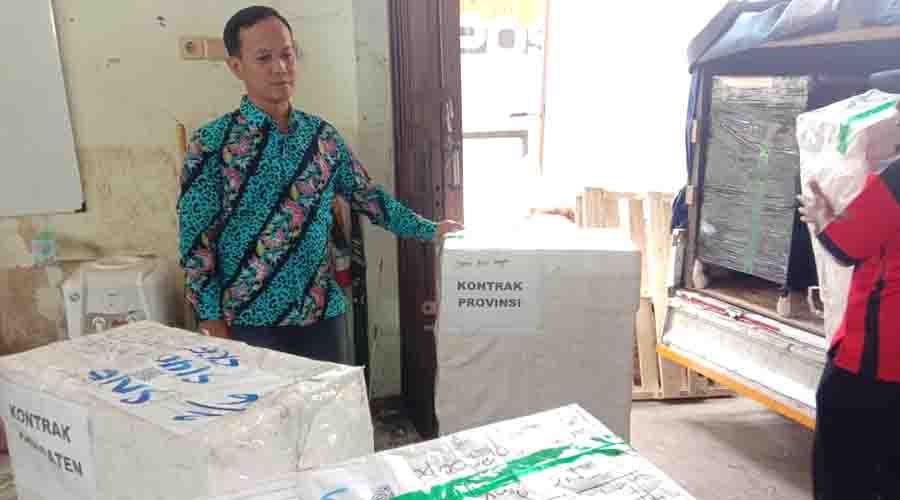 Logistik Pilkada 2024 Mulai Tiba di Jepara