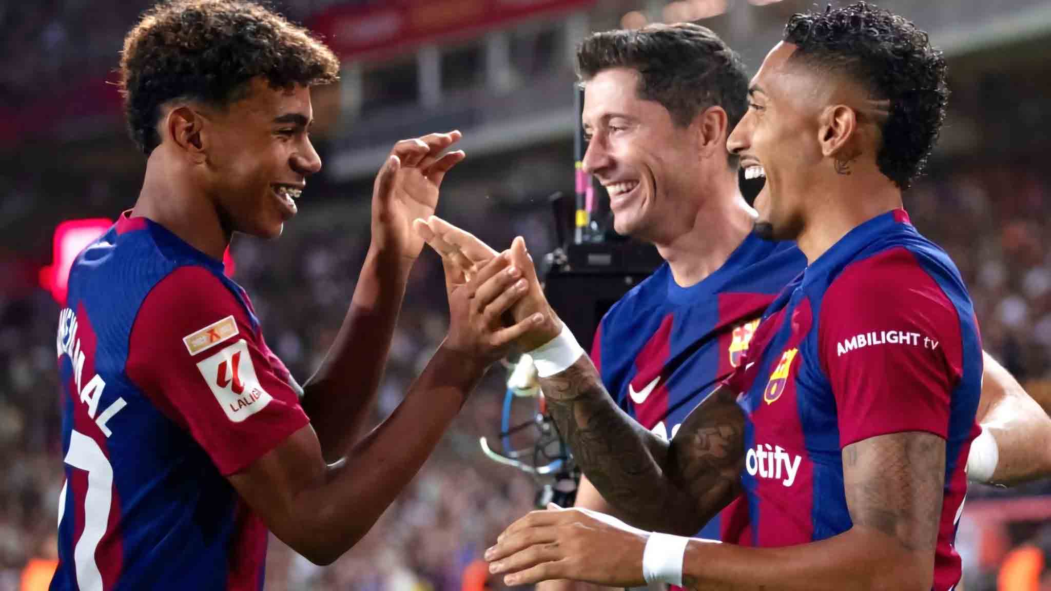 Lewandowski Cetak Brace, Saat Barcelona Melumat Young Boys 5-0
