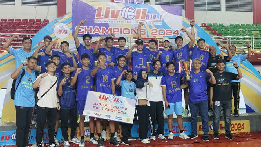 Livoli Divisi 1: Berlian Bank Jateng Juara, Sukun Badak Runner Up