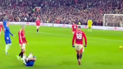 Casemiro Dibuat Marah Oleh Alenjandro Garnacho