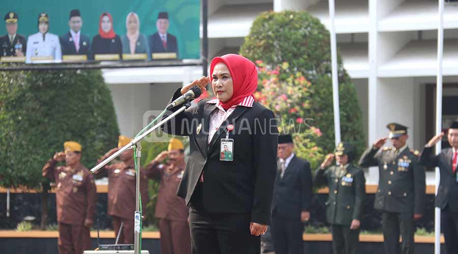 Upacara Hari Pahlawan dan Hari Kesehatan Nasional Digelar di Blora