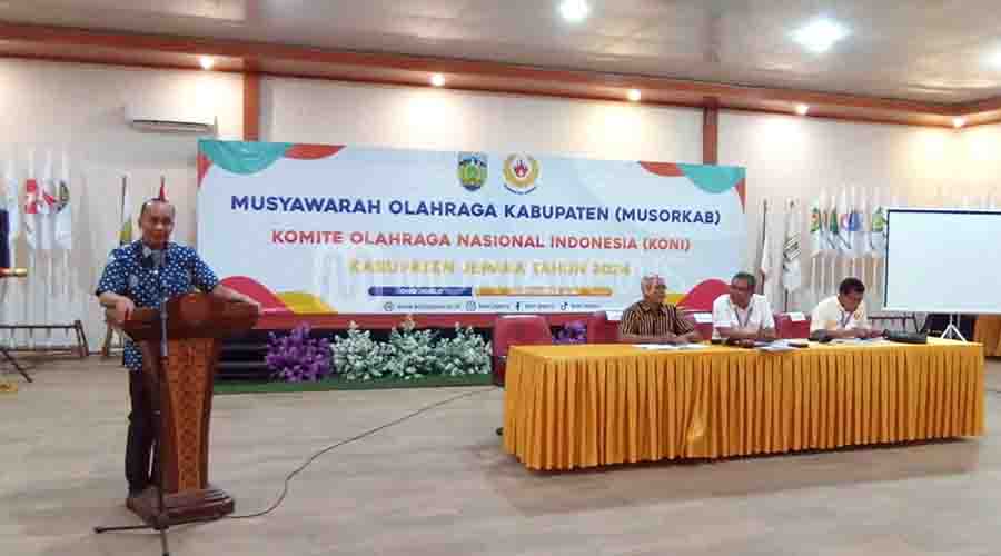 Terpilih secara Aklamasi, Miftah Arifin Pimpin KONI Jepara