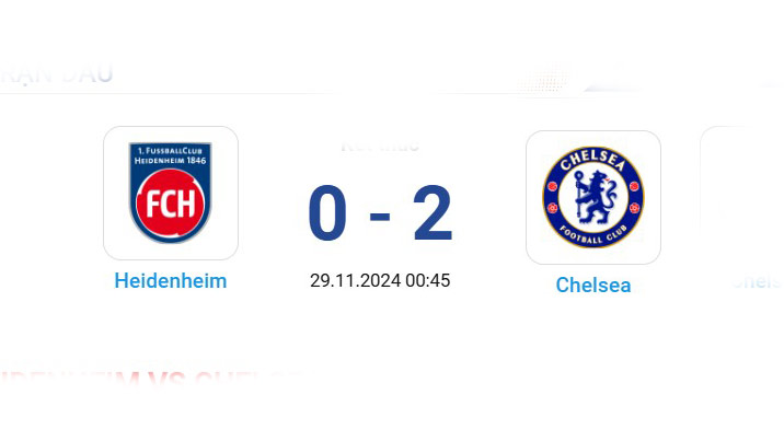 Heidenheim vs Chelsea: The Blues Sempurna di Europa Confrence League