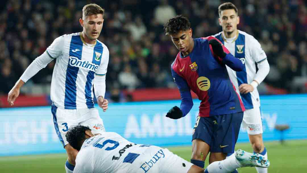 Barcelona Takluk di Tangan Leganes, Lamine Yamal Tak Berkutik