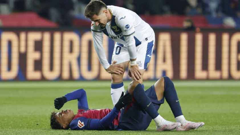 Lamine Yamal Alami Robekan Ligamen Tingkat Satu, Harus Absen Lagi