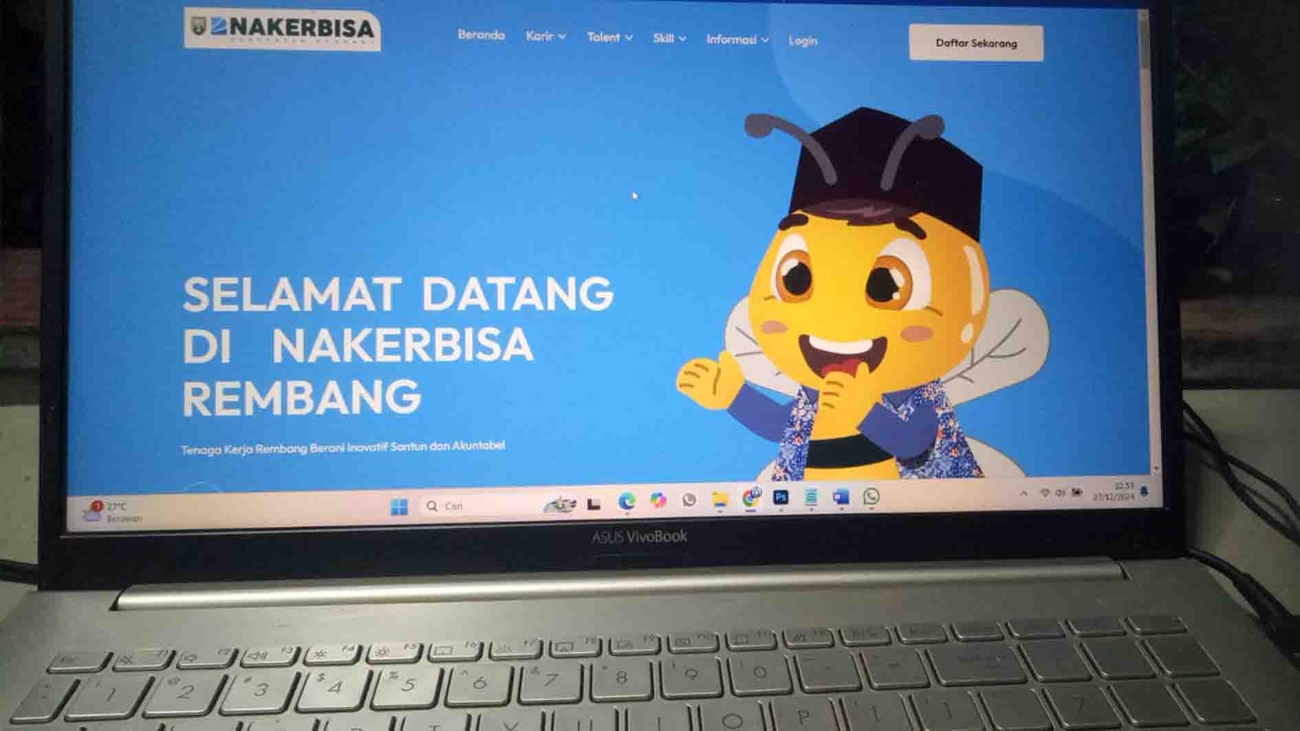 Permudah Informasi Kerja, Rembang Luncurkan Aplikasi Nakerbisa