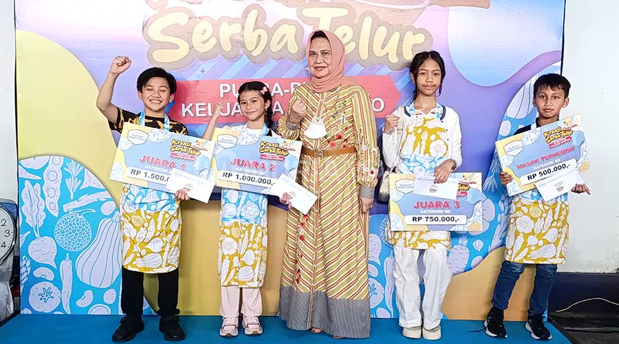 Daftar Pemenang Lomba Memasak Kreasi Serba Telur Keluarga Sukun Kudus