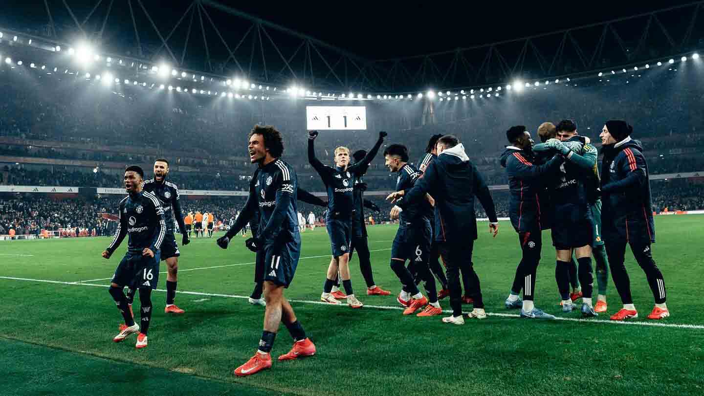Drama di Emirates, 10 Pemain Manchester United Singkirkan Arsenal