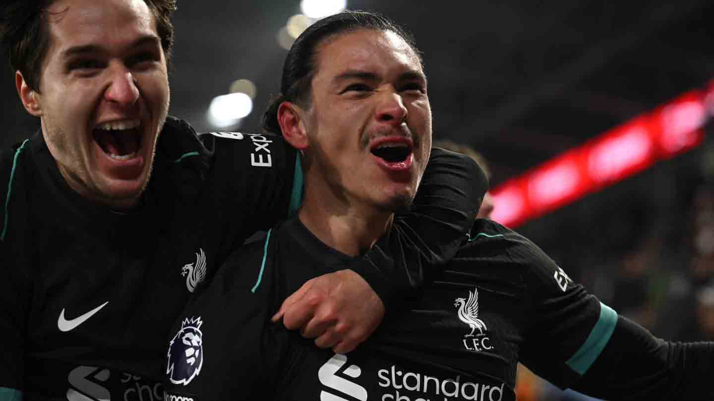 Darwin Nunez Bawa Liverpool Kokoh di Puncak Klasemen Inggris