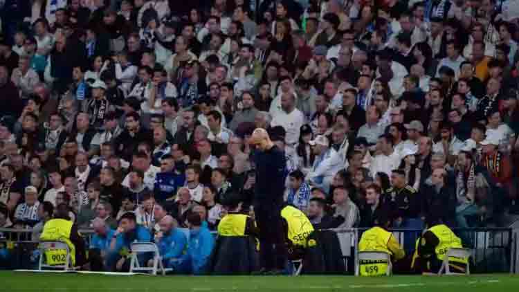 Bernabeu Meledakan Ejekan Untuk Guardiola, Madrid Terancam Sanksi UEFA