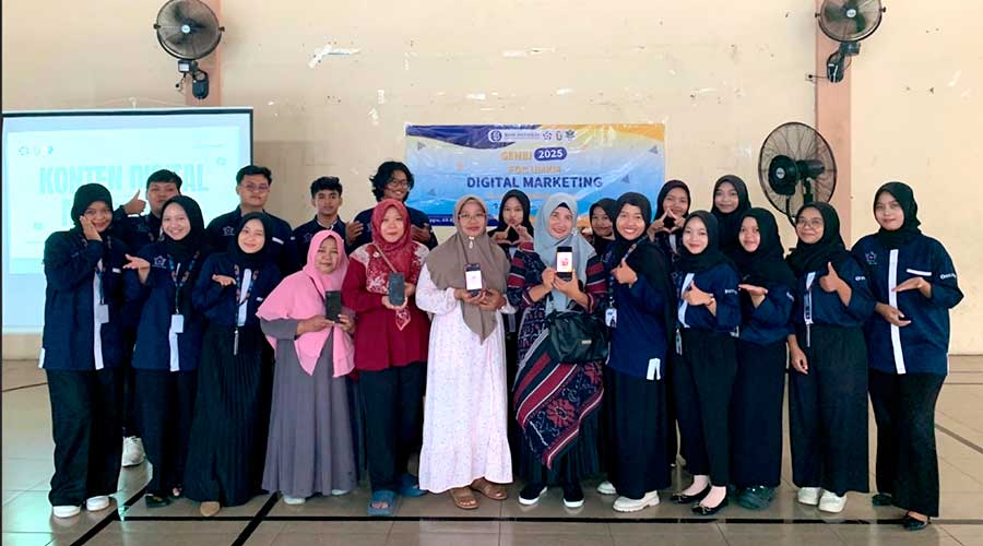 GENBI UMK Beri Pelatihan Digital Marketing bagi Pelaku UMKM Gulang