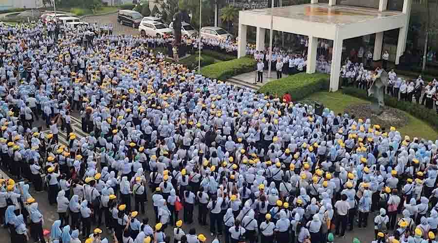 Dampingi Eks Karyawan Sritex, Asosiasi Buruh Apresiasi Gubernur Jateng
