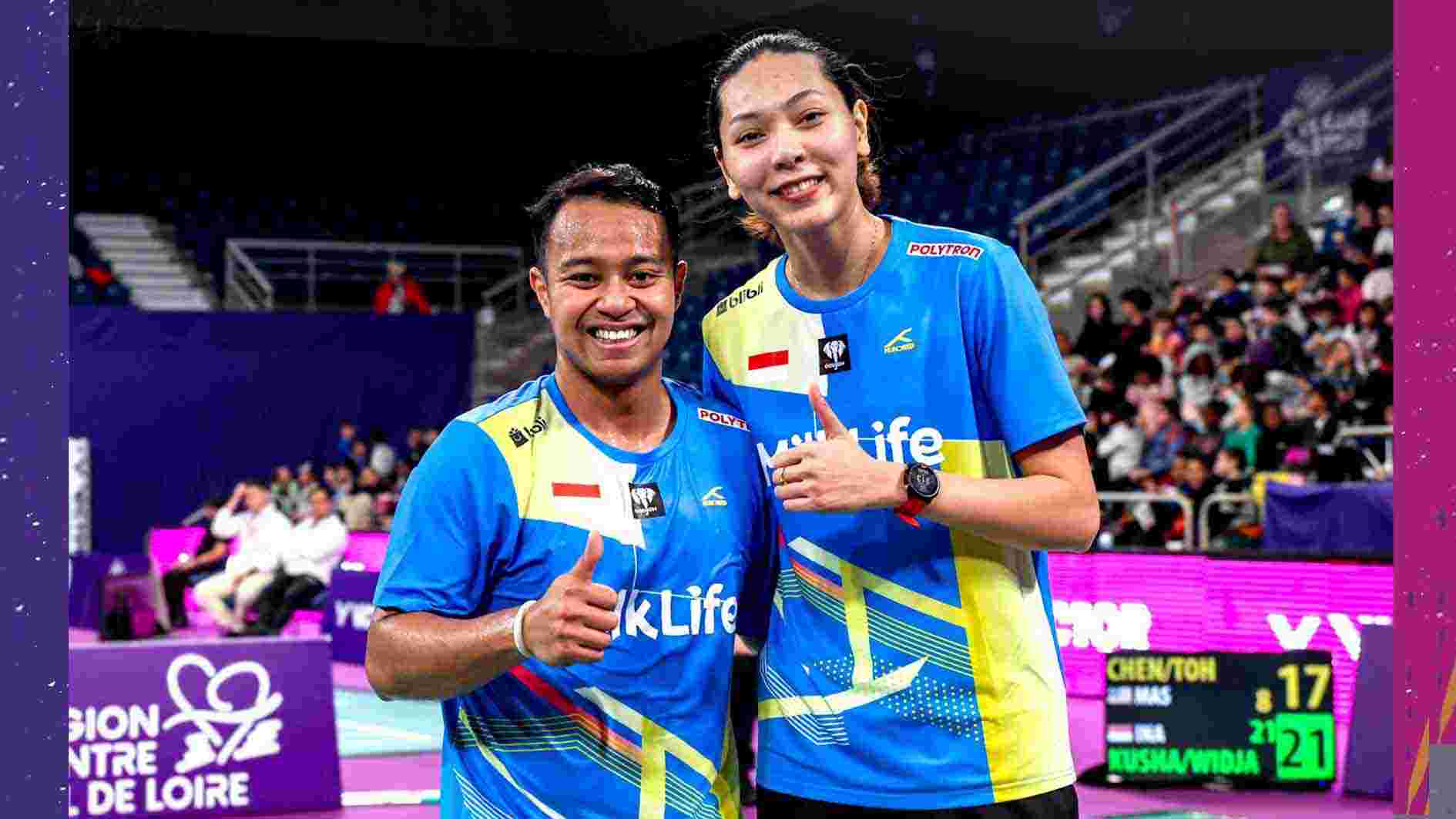 Ganda Campuran Rehan/Gloria melaju final Orleans Masters 2025
