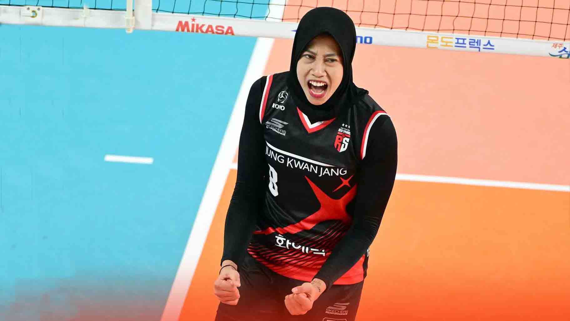 Megawati Hangestri Diandalkan Red Sparks di Ujung Final V-League
