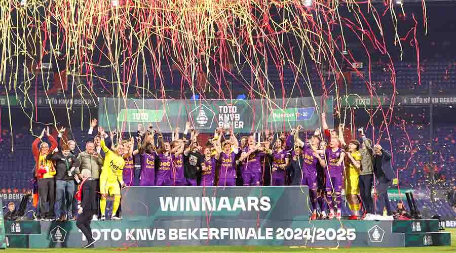 Menangi KNVB Cup, Go Ahead Eagles Cetak Sejarah