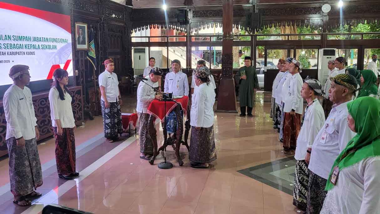 Bupati Rotasi 16 Kepala Sekolah di Kudus, Ini Daftarnya!