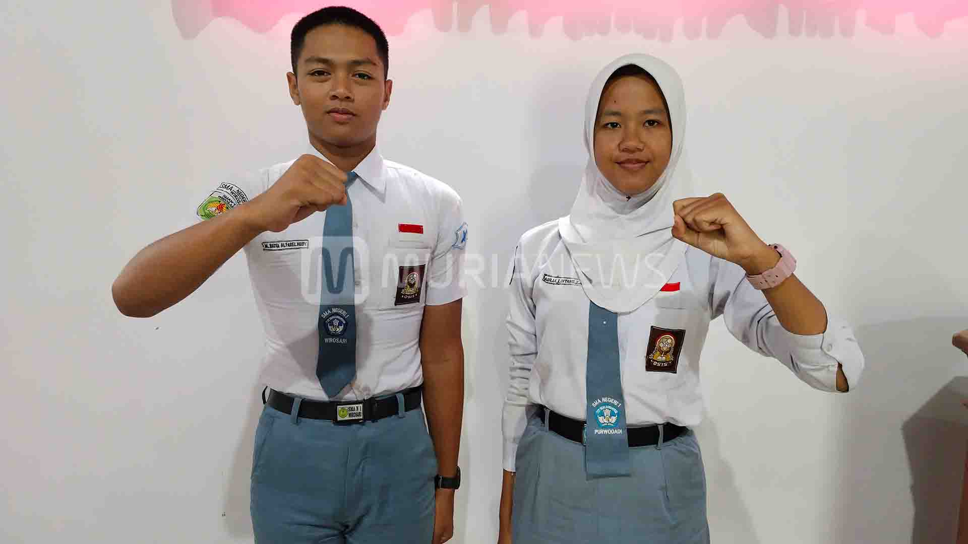 Dua Pelajar Grobogan Lolos Paskibra Jateng, Satu Potensi ke Nasional