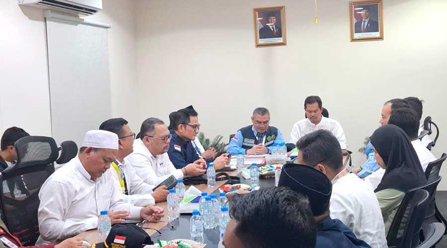 Jelang Puncak Haji, Pengawas Rutin Konsolidasi