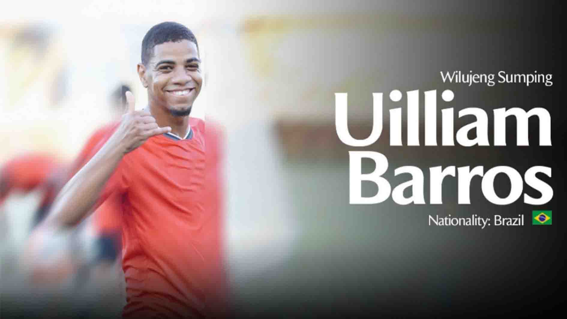 Uilliam Barros, Bomber Anyar Persib Jebolan Liga Timur Tengah