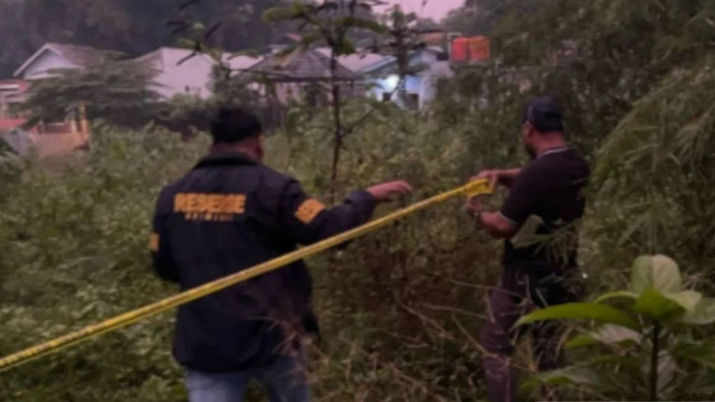 Mayat Wanita Terborgol Ditemukan di Semak-Semak Tangerang