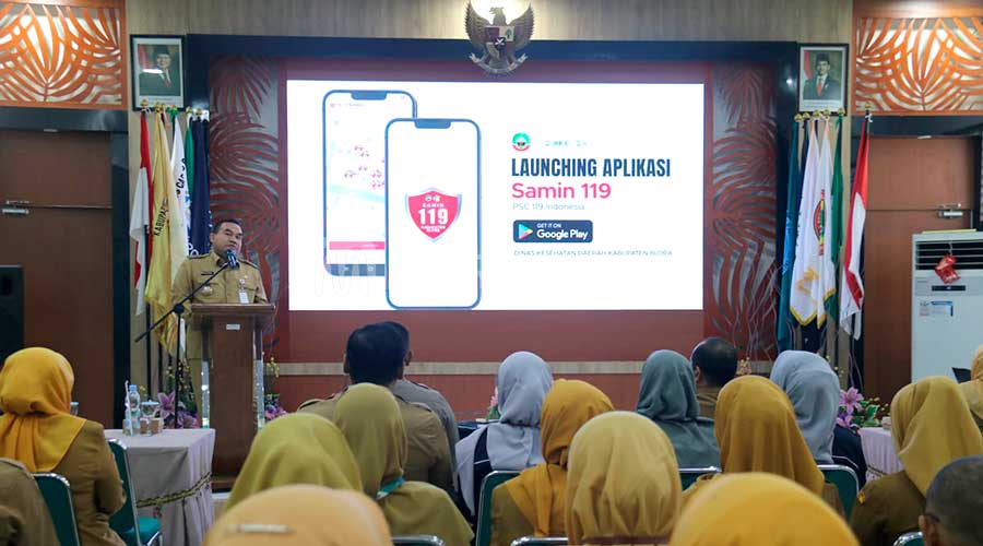 Aplikasi Samin 119 Diluncurkan, Blora Tingkatkan Respons Gawat Darurat