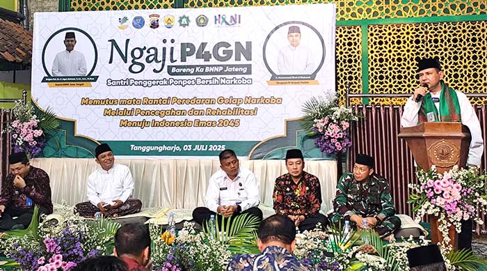Kepala BNNP Jateng Minta Santri di Grobogan Ikut Perangi Narkoba