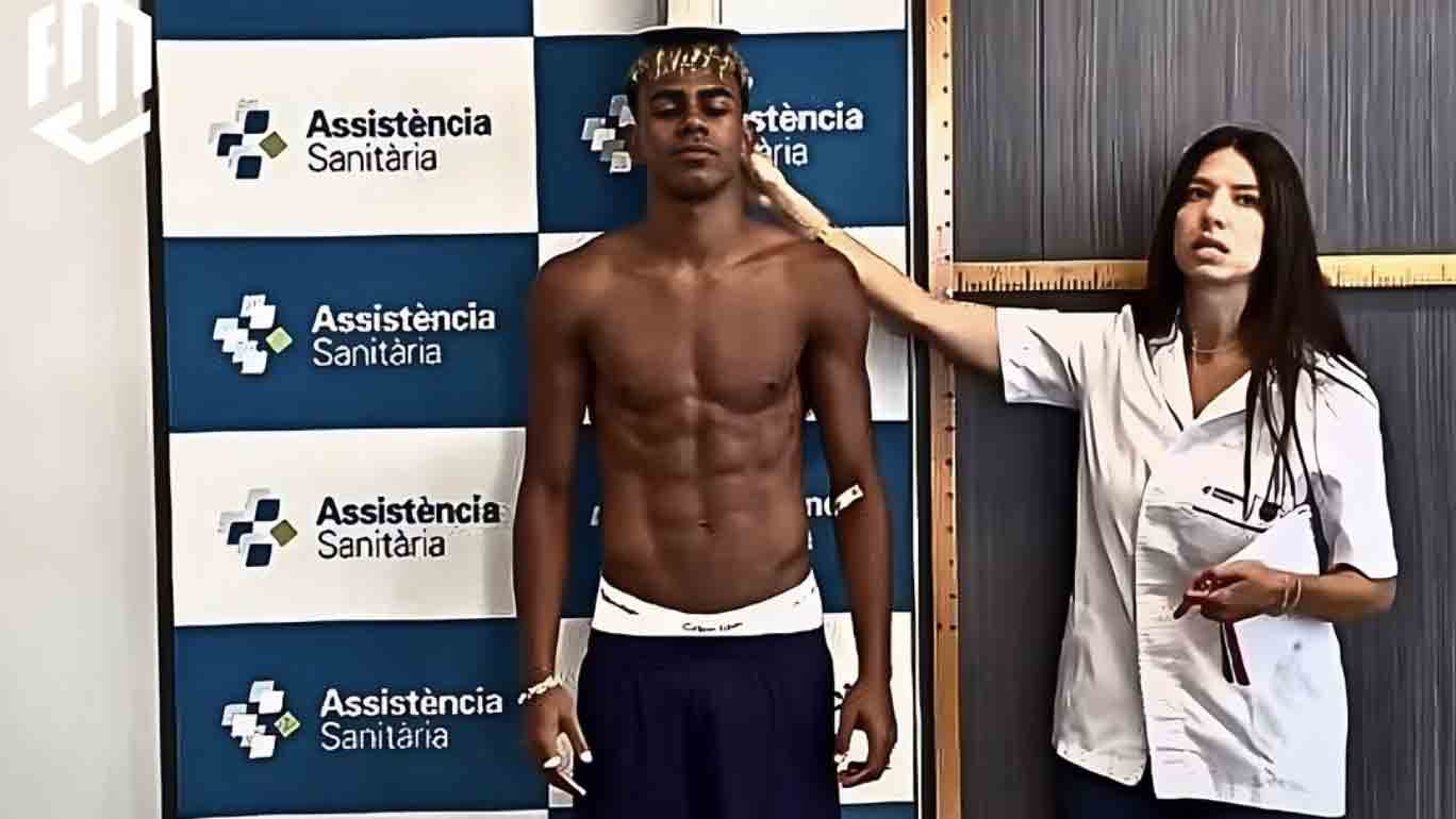 Lamine Yamal Kembali Bikin Gempar! Tinggi Badannya ...