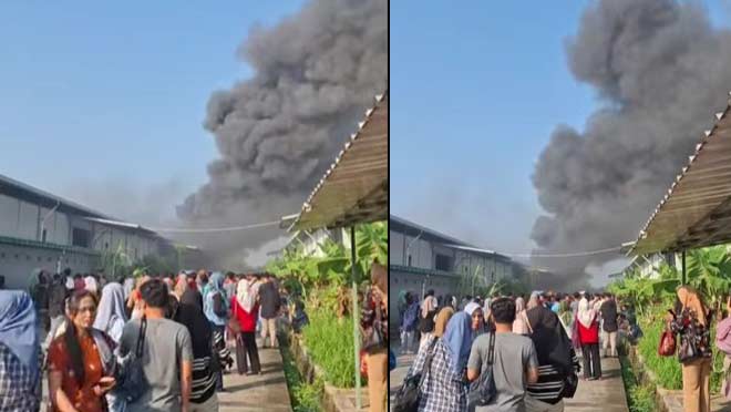 Penyebab Kebakaran Pabrik Koper di Demak yang Viral di instagram