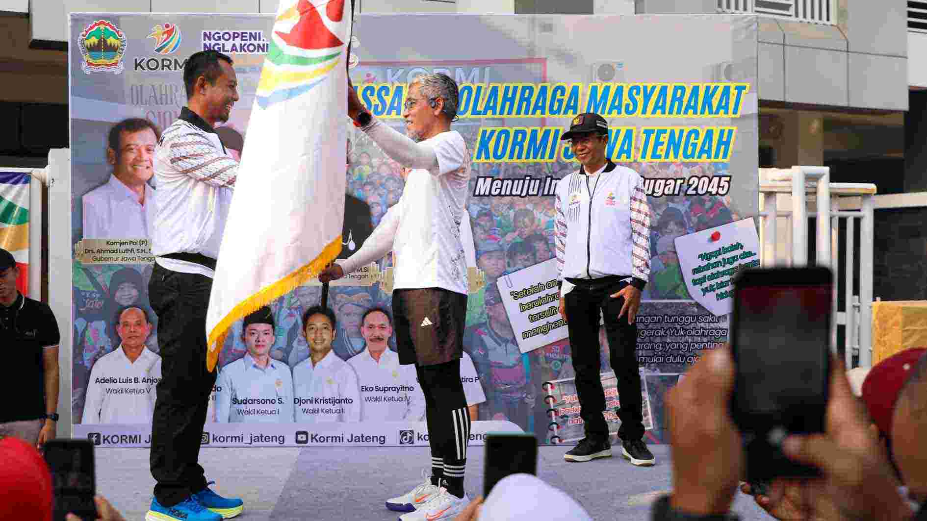 Kontingen Jateng Diberangkatkan ke Fornas 2025, Targetkan Tiga Besar