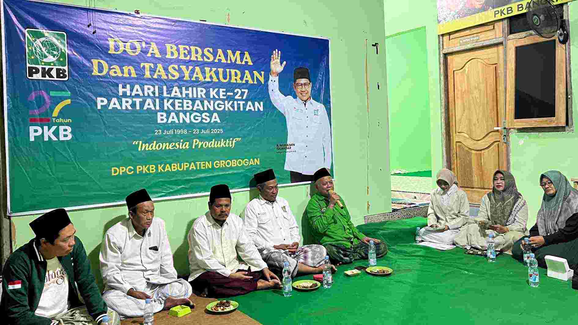 Peringati Harlah, PKB Grobogan Kenang Sosok Gus Dur