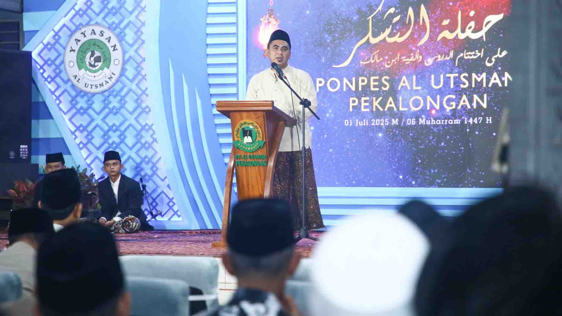 Taj Yasin Tegaskan Pemprov Komitmen Kembangkan Pendidikan Santri